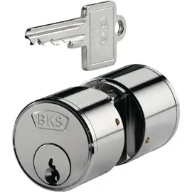 BKS Kurzzylinder 3177 Länge A 21 mm/Länge B 21 mm mit 3 verschiedenschließenden Schlüsseln