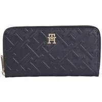 Tommy Hilfiger Langbörse Damen Iconic Large ZA space blue