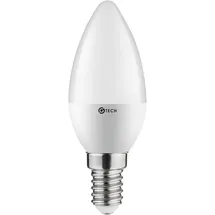 GTV Lighting LED-Kerzenlampe C30 3W E14 warmweiß