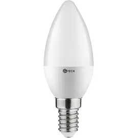 GTV Lighting LED-Kerzenlampe C30 3W E14 warmweiß