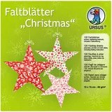 Ludwig Bähr Faltblätter Christmas 15 x 15 cm 80 g/qm 120 Blatt