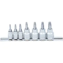 BGS Schraubenausdreher-Bit-Einsatz-Satz | Antrieb Innenvierkant 6,3 mm (1/4"") / ...