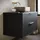 Badplaats Waschbeckenunterschrank Rimini 2 Schubladen Schwarz Matt - 80 x 46 cm