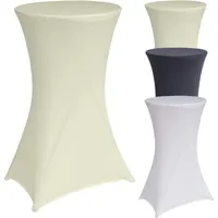Baumarktplus Stehtischhusse 60 cm Farbe nach Auswahl Husse Partytisch