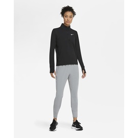 Nike Element 1/2-Zip Laufshirt Damen black/reflective silver M