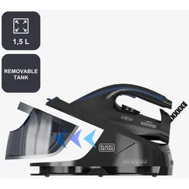 Black & Decker Dampfbügelstation BXSS2800E schwarz
