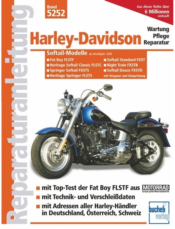 Harley-Davidson Softail-Modelle / Modelljahre 2000 Bis 2004; .  Gebunden