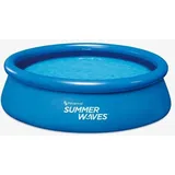 Summer Waves Quick-Up Pool Set inkl. Filterpumpe Ø 305 x 76 cm Blau