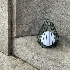 Dyberg Larsen Laterne LED lampe Außenbereich Garten Mittel Schwarz, Evesham, Dyberg Larsen,