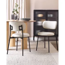 Beliani Esszimmerstuhl 2er Set CASEY