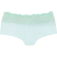 Nuance Panty Damen mint-weiß Gr.48/50