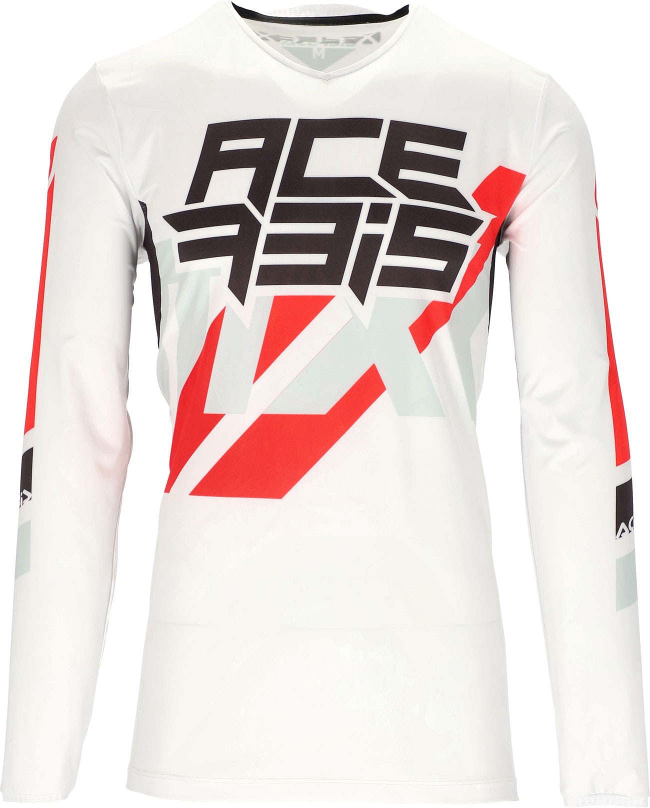 Acerbis X-Flex Three S23, jersey - Blanc/Rouge - 3XL