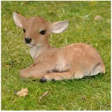 dazikemo Gartenfigur Liegendes Reh Rehkitz