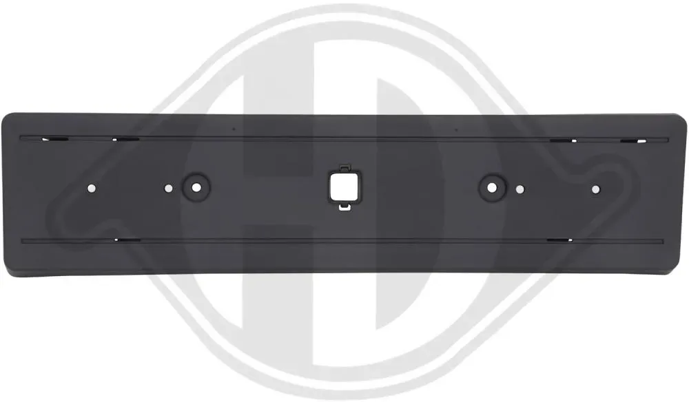 DIEDERICHS Kennzeichenhalter 4246054 vorne für Peugeot