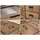 Mendler Apothekerkommode 136 x 73 x 35 cm Beige