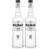 Molinari Extra Sambuca | Italiens Nr. 1 Sambuca | Klassischer Anislikör | Kräftig, süß & würzig | 40% vol. | 1L (Packung mit 2)