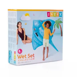 Intex 57576NP - Schwimmtier - Stachelrochen (185x145cm) Stingray Ride-On