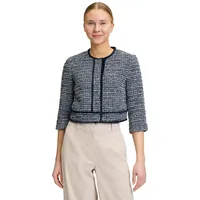 Betty & Co Bolero-Jacke mit aufgesetzten Taschen in Dark