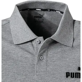 Puma Essentials Pique Poloshirt medium gray heather M