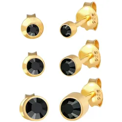 Elli Elli Ohrringe Elli Ohrringe Basic Set Zirkonia 925 Sterling Silber   Damen 