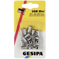 Gesipa Blindnietmuttern Mini-Pack Alu M 4 Kurz