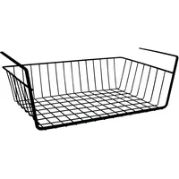MSV Hängekorb Metall 38,5 x 25,5 x 14 cm schwarz