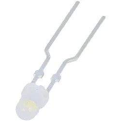 LED3UW Georg Schlegel Leuchtdiode ultrahell Lötanschluss Spannung UF 3,2V bei 20mA Strom max. max. 30mA bei 25°C - 1 Stück