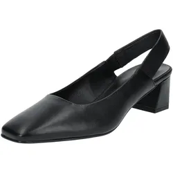 Pumps HÖGL "Högl Pumps Leder", Damen, Gr. 37,5, schwarz, Leder, casual, Schuhe