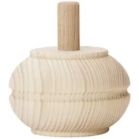 Hettich Kugelfuß 90 x 60 mm Fichte Holz/Fichte, 2 Stück