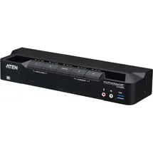 ATEN CS1944DPA KVMP-Switch 4-fach Dual-Display, DisplayPort, USB 3.0, 8K