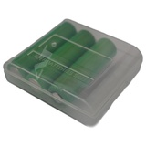 Plastikbox für 4x 14500 transparent (geschützt)