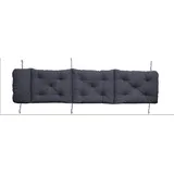 Ambientehome Deckchair Auflage für Liege, Polsterauflage, Kissen, grau, ca. 195x49x10 cm