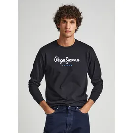 Pepe Jeans Eggo Langarm-T-Shirt Black M