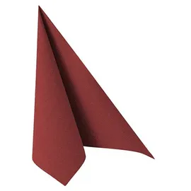 Papstar Servietten bordeaux 3-lagig 40,0 x 40,0 cm,
