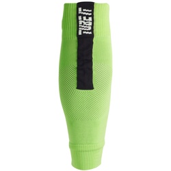 uhlsport TUBE IT Fußball Sleeve-Stutzen flash grün/schwarz 37-40