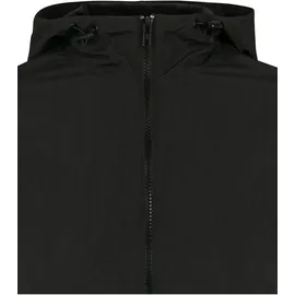 URBAN CLASSICS Damen Crinkle Batwing Jacket (TB2664-00050-0046) blk/wht XL