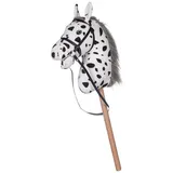 HKM Steckenpferd Hobby Horse weiß