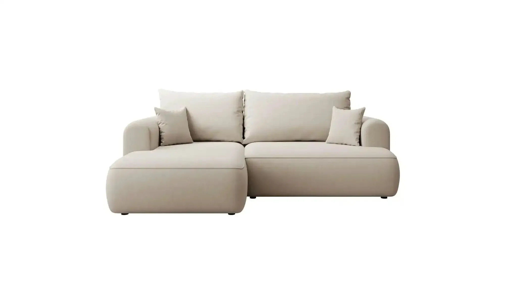 Selsey Ecksofa Ovo Mini   , creme , Maße (cm): B: 238 H: 93