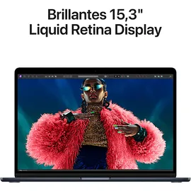 Apple MacBook Air M3 2024 15,3" 16 GB RAM 512 GB SSD 10-Core GPU mitternacht