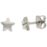Boccia Titanium Boccia 05078-01 Titan-Ohrstecker für Kinder Stern