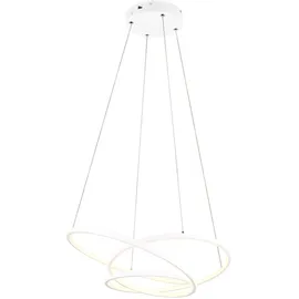 Trio Darvin 1-flg. 34W 34 cm rund weiß