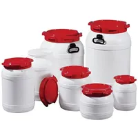 Curtec deutschland gmbh Weithalsfass 20,0l PE weiß m.rotem Deckel