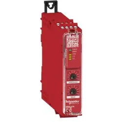 Schneider Electric XPSUVN31AP Sicherheitsrelais, Harmony XPSU, Stillstandsüberwachung, PLe/Kat3/SIL3, 1S 1T, Diagnose, 48-240VAC/DC, Schraub