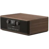 Pure Classic C-D6 Digitalradio Coffee Schwarz/Walnuss EU/UK