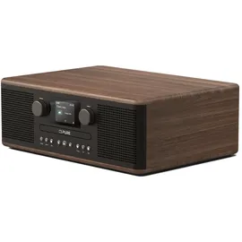 Pure Classic C-D6 Digitalradio Coffee Schwarz/Walnuss EU/UK