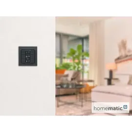 eQ-3 Homematic IP Wandtaster 6-fach anthrazit,