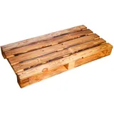Kistenkolli Altes Land 2er set Palette 120 x 60 x 13 cm - geflammt