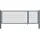 Home Deluxe Doppelflügel Gartentor 350 x 100 cm Anthrazit/Stahl
