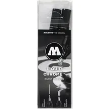 Molotow LIQUID CHROMETM Acrylstifte chrom 1,0 - 3,0 mm, 1 Set