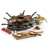oneConcept Woklette Raclette-Grill 1200 W schwarz